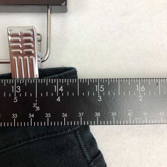 Lawman Women's Size 5/6 Superior Fit World Class Denim Relaxed Black Jeans - Picture 6 of 13